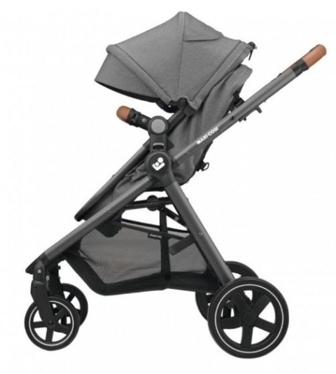 ZELIA Maxi-Cosi 2w1 wózek głęboko-spacerowy - można przekształcić gondolę w siedzisko spacerowe - Sparkling Grey