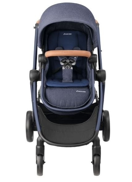 ZELIA Maxi-Cosi 3w1 wózek głęboko-spacerowy można przekształcić gondolę w siedzisko spacerowe SPARKLING BLUE+ Cabrio Fix Gratis
