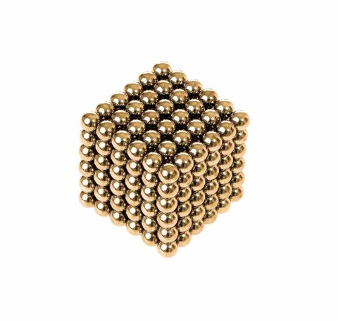 Neocube klocki magnetyczne kulki 3mm złote 216el.