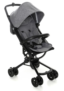 SPARROW Coto Baby waga 5kg doskonały kompaktowy wózek dziecięcy - 22 Grey Linen