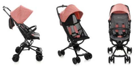 SPARROW Coto Baby waga 5kg doskonały kompaktowy wózek dziecięcy - 22 Grey Linen