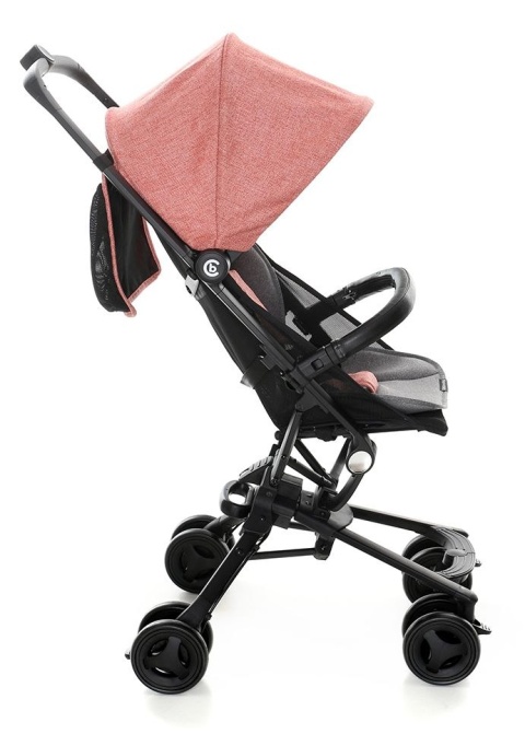 SPARROW Coto Baby waga 5kg doskonały kompaktowy wózek dziecięcy - 22 Grey Linen