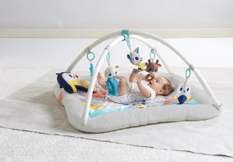 Tiny Love Gimnastyka pluszowa dla bobasa z pałąkami - Arktyczna Kraina