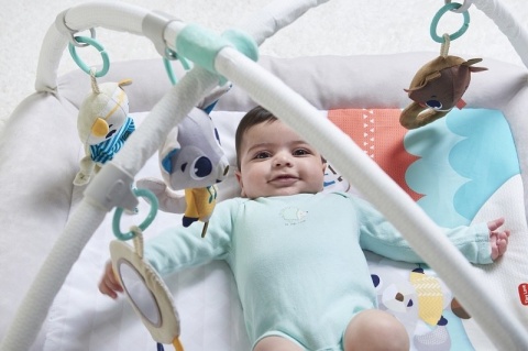 Tiny Love Gimnastyka pluszowa dla bobasa z pałąkami - Arktyczna Kraina