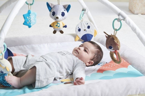 Tiny Love Gimnastyka pluszowa dla bobasa z pałąkami - Arktyczna Kraina