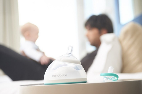 nanobebe Butelka do karmienia / przechowywania pokarmu 150 ml - szara