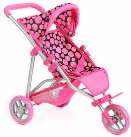 PLAYTO WÓZEK SPACEROWY DLA LALEK OLIWIA RÓŻ 16827