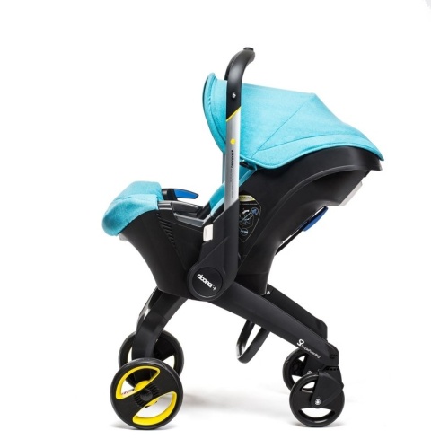 Mobilny fotelik samochodowy Doona+ 4* ADAC - Turkusowy