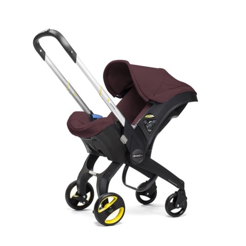 Mobilny fotelik samochodowy Doona+ 4* ADAC - Burgund