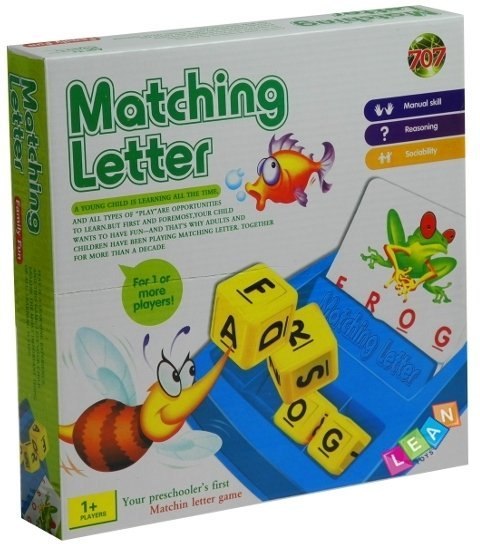 Gra Do Nauki Angielskiego Dopasuj Literki 30 kart