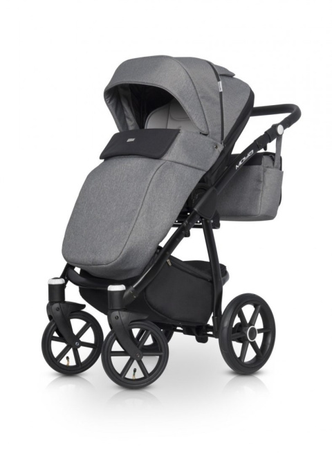 EXPANDER MOYA Wózek wielofunkcyjny 3w1 z fotelikiem 0-13 kg - ANTHRACITE