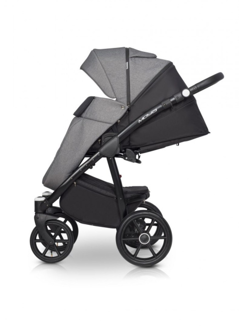 EXPANDER MOYA Wózek wielofunkcyjny 3w1 z fotelikiem 0-13 kg - ANTHRACITE