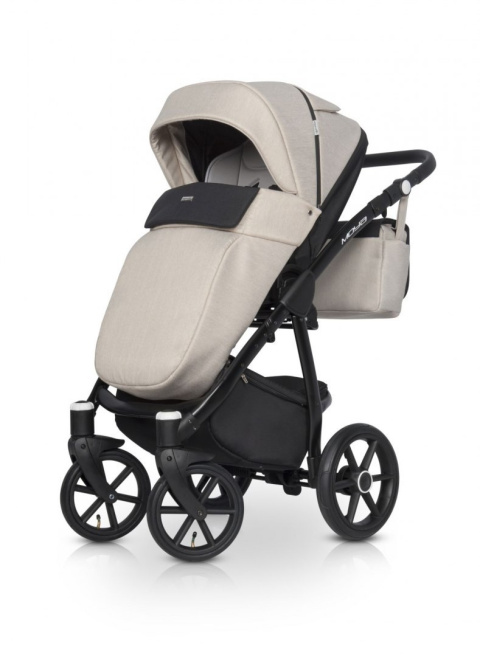 EXPANDER MOYA Wózek wielofunkcyjny 3w1 z fotelikiem 0-13 kg - LATTE