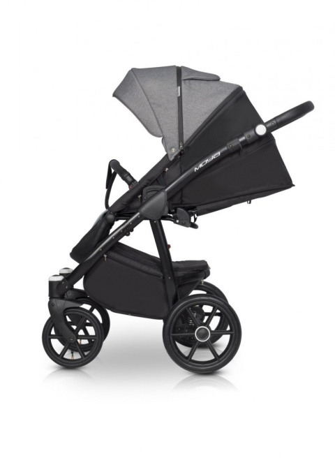 EXPANDER MOYA Wózek wielofunkcyjny 3w1 z fotelikiem 0-13 kg - LATTE