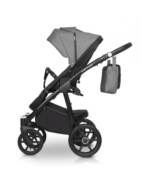 EXPANDER MOYA Wózek wielofunkcyjny 3w1 z fotelikiem 0-13 kg - LATTE