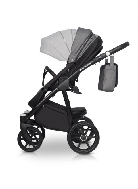 EXPANDER MOYA Wózek wielofunkcyjny 3w1 z fotelikiem 0-13 kg - LATTE