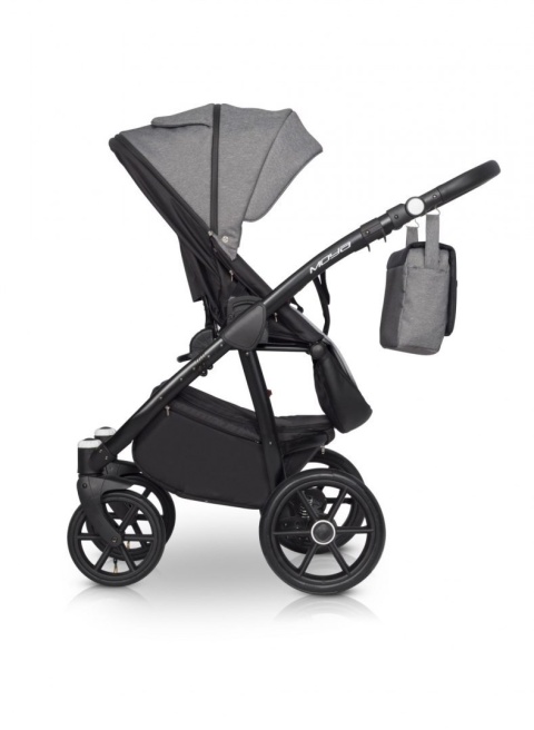 EXPANDER MOYA Wózek wielofunkcyjny 3w1 z fotelikiem 0-13 kg - LATTE