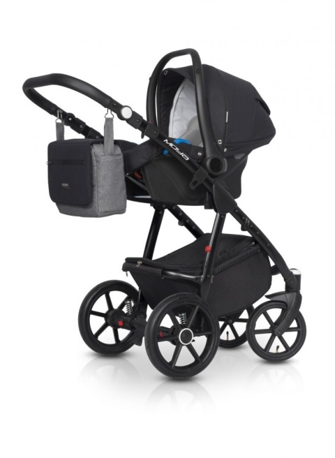 EXPANDER MOYA Wózek wielofunkcyjny 3w1 z fotelikiem 0-13 kg - LATTE