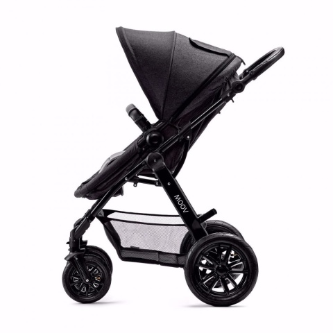 MOOV Kinderkraft Wózek Wielofunkcyjny 2w1 - Black