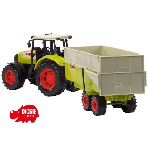 DICKIE Traktor CLAAS Ares z Przyczepką 57 cm