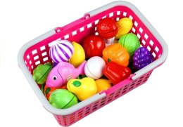 Koszyk z Owocami i Warzywami Na Rzepy Do Krojenia
