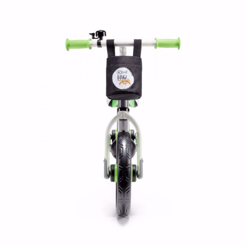 Kinderkraft Rowerek Biegowy 2WAY Next Green/Gray Z Akcesoriami