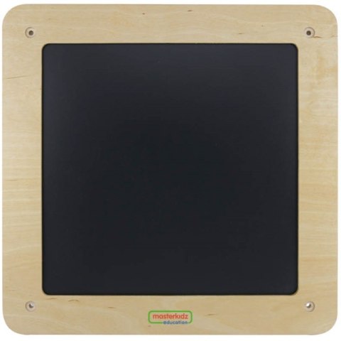 MASTERKIDZ Dwustronna Tablica Do Pisania Kredowa i Suchościeralna 2w1 Ścienna Tablica Edukacyjna Flex