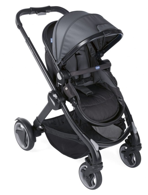 FULLY Chicco 3w1 wózek głeboko-spacerowy z fotelikiem KeyFit 0m+ Stone + Next2Me GRATIS