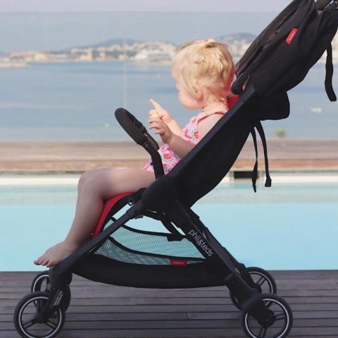 GO phil&teds lekka spacerówka 5kg - czerwony