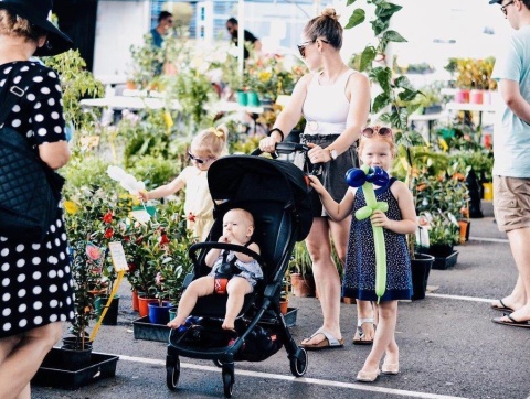 GO phil&teds lekka spacerówka 5kg - czerwony