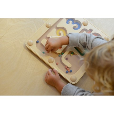 Magnetyczny Labirynt Nauka Cyferek 1-5 Masterkidz Montessori