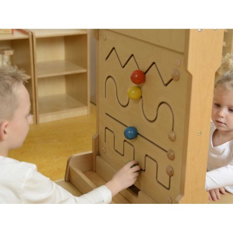 MASTERKIDZ Okienko Do Malowania Na Biurko 2 w 1 Statyw Na Tablice