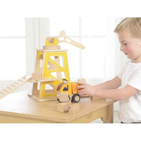 MASTERKIDZ Plac Budowy Makieta Drewniana