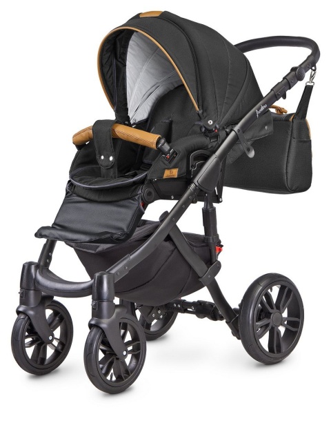 FRONTERA 2w1 Camini wózek dziecięcy Polski Produkt - kolor Black