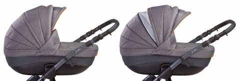 FRONTERA 2w1 Camini wózek dziecięcy Polski Produkt - kolor Black