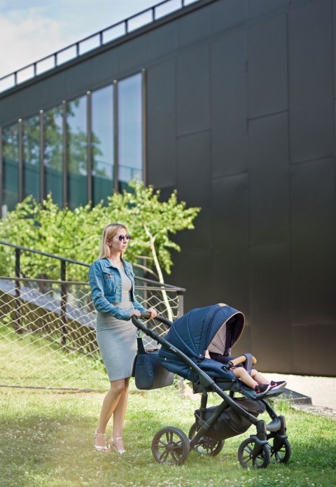 FRONTERA 2w1 Camini wózek dziecięcy Polski Produkt - kolor Black