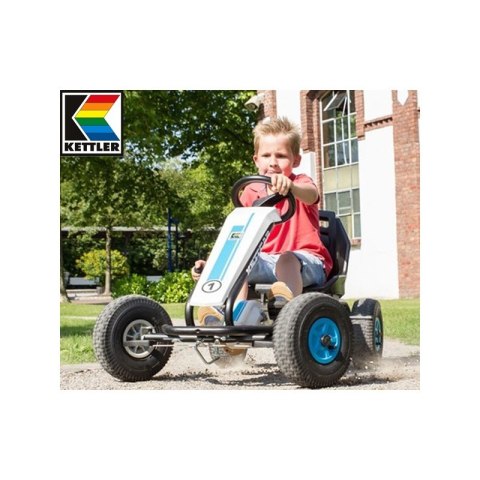 KETTLER Gokart na Pedały DAKAR Pompowane Koła 5-10 lat
