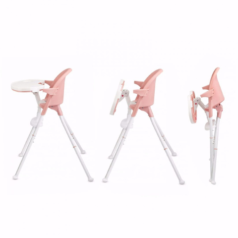 Kinderkraft Krzesełko Do Karmienia PINI Pink