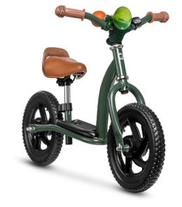ROY 2w1 Lionelo rowerek biegowy i hulajnoga 2 lata+ 12 cali do 27kg - MILITARY GREEN