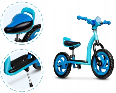 ROY 2w1 Lionelo rowerek biegowy i hulajnoga 2 lata+ 12 cali do 27kg - MINT