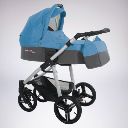 Bebetto NICO Plus wózek wielofunkcyjny 3w1 z fotelikiem PEBBLE Maxi Cosi 0-13kg