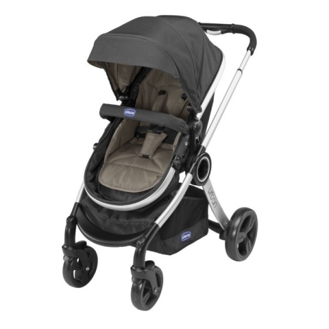 Chicco URBAN 3w1 wózek głeboko-spacerowy + fotelik Auto Fix Fast 0-13kg + Łóżeczko GOOD NIGHT Gratis