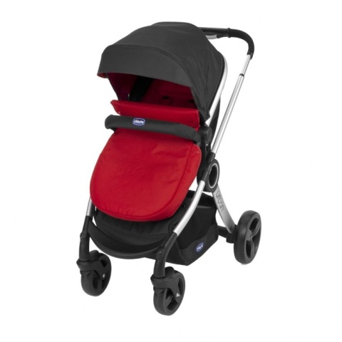 Chicco URBAN 3w1 wózek głeboko-spacerowy + fotelik Auto Fix Fast 0-13kg + Łóżeczko GOOD NIGHT Gratis