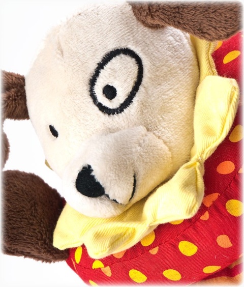 Pluszowa zabawka edukacyjna Piesek piramida Sensillo 23429