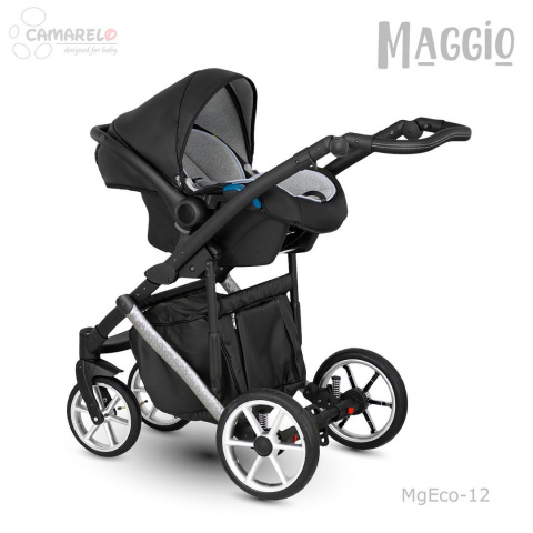 MAGGIO ECO Camarelo 3w1 wózek wielofunkcyjny z fotelikiem KITE 0-13kg Polski Produkt kolor MgEco-12