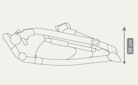 MAGGIO Camarelo 3w1 wózek wielofunkcyjny z fotelikiem KITE 0-13kg Polski Produkt kolor Mg-4