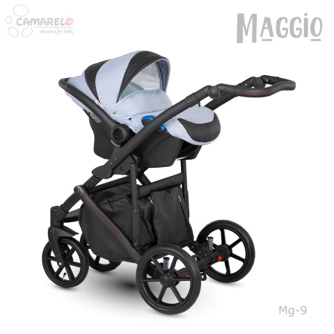 MAGGIO Camarelo 3w1 wózek wielofunkcyjny z fotelikiem KITE 0-13kg Polski Produkt kolor Mg-9