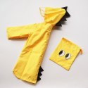 Płaszcz przeciwdeszczowy dziecięcy peleryna ponczo żółty L / 95-100cm