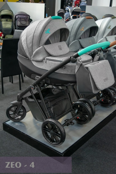 ZEO Camarelo 3w1 wózek wielofunkcyjny z fotelikiem KITE 0-13kg Polski Produkt kolor - 4