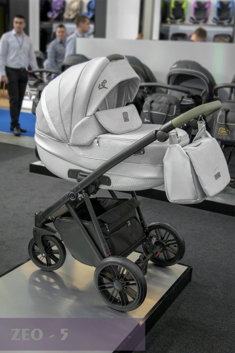ZEO Camarelo 3w1 wózek wielofunkcyjny z fotelikiem KITE 0-13kg Polski Produkt kolor - 5